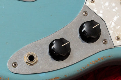 【used】Fender / JMJ Road Worn Mustang Bass Faded Daphne Blue 2021 3.620kg #MX21529611【GIB Yokohama】