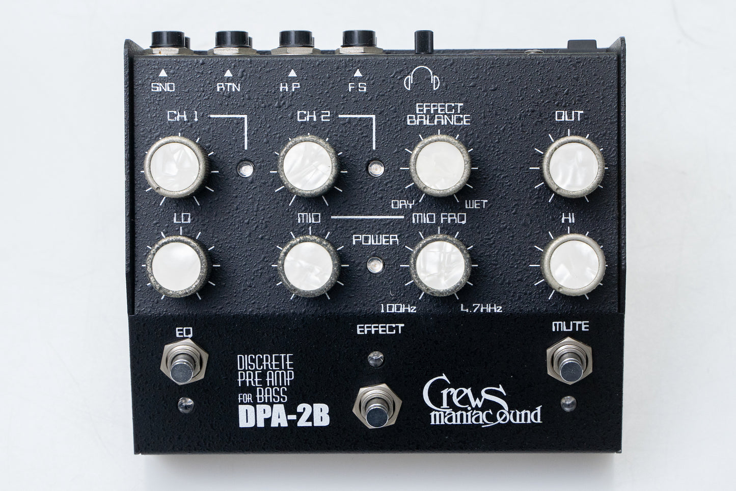 【used】Crews Maniac Sound / DPA-2B Discrete Pre Amp for Bass【GIB Yokohama】