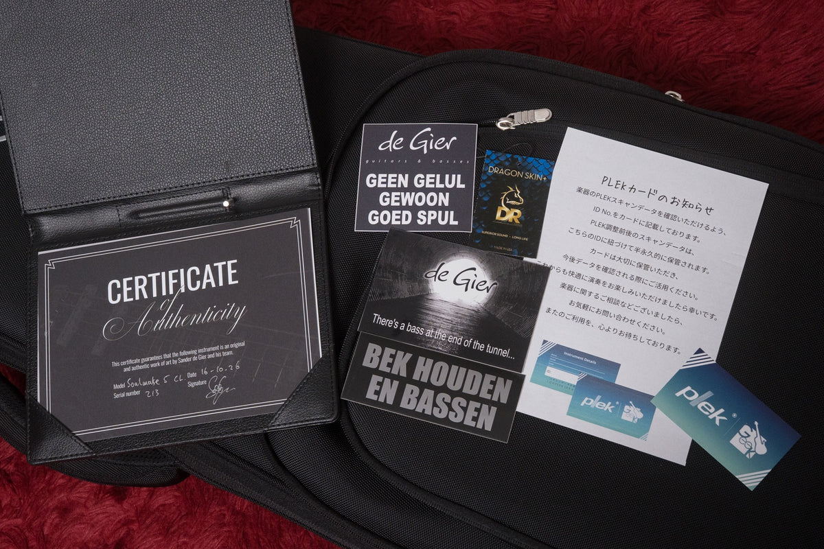 【new】De Gier / Soulmate 5 Classic Sunburst Relic 3.740kg #213【GIB Yokohama】