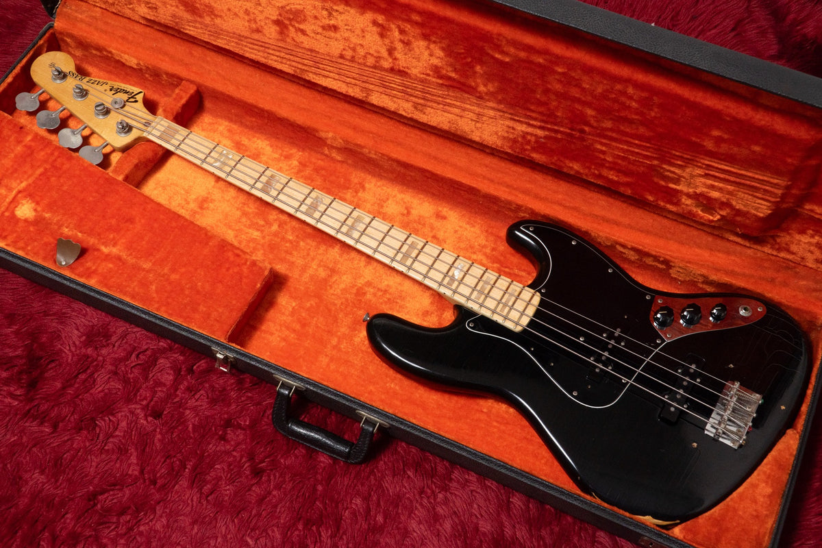 【used】Fender / Jazz Bass BLK 1976 4.570kg #692091【GIB Yokohama】