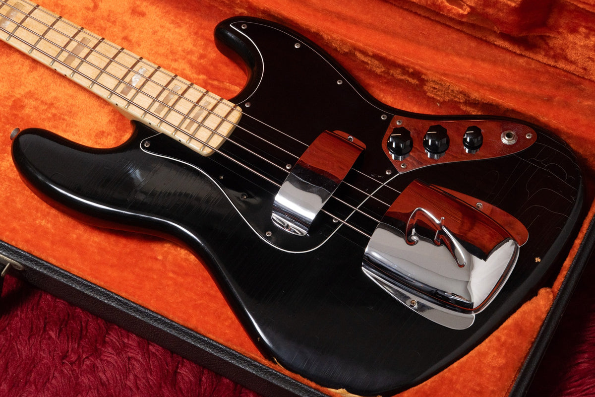 【used】Fender / Jazz Bass BLK 1976 4.570kg #692091【GIB Yokohama】