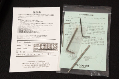 【used】Sadowsky TYO / Modern Edge 4strings J Bass Rittenhouse Finish NAT 3.880kg #4512【GIB Yokohama】