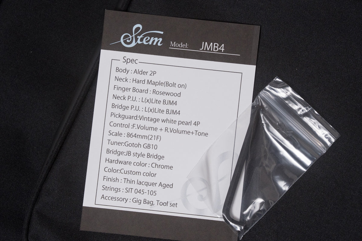 【new】Stem / JMB4 Thin Lacquar Aged 3.965kg #0254【GIB Yokohama】