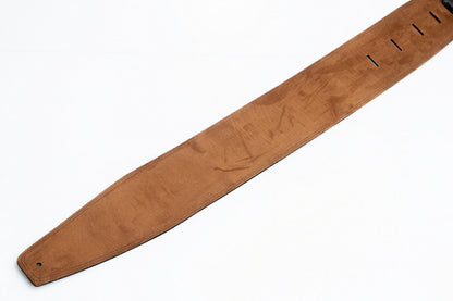 【new】Moody Straps / 4.0 Inch Black/Tobacco Suede Long Tail 【GIB Yokohama】