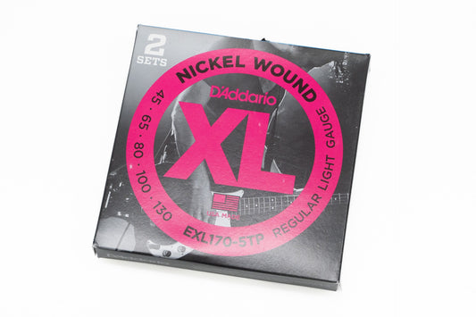 [new] daddario / EXL170-5TP Nickel 5 Strings Bass Light 45-130 2set [Yokohama]
