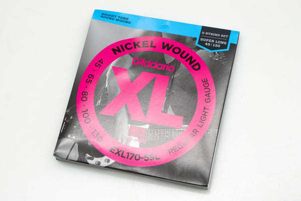 D'Addario EXL170 Nikkel Winding Elektrische Basgitaarsnaren, Dun, 45-100, Lange snaarlengte D'Addario EXL170 Nikkel Winding Elektrische Basgitaarsnaren, Dun, 45-100, Lange snaarlengte