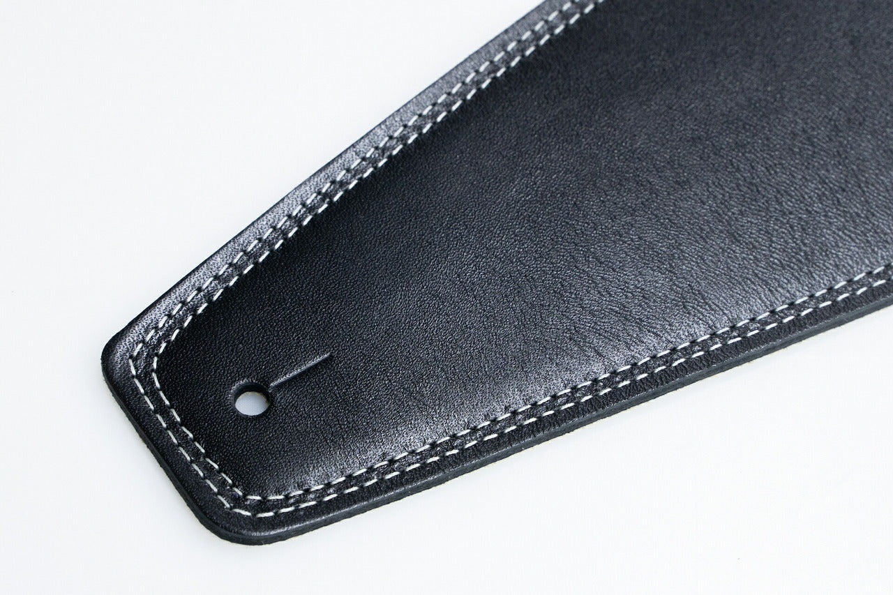 【new】Moody Straps / 4.0 Inch Black/Cream Suede Standard Tail 【GIB横浜】