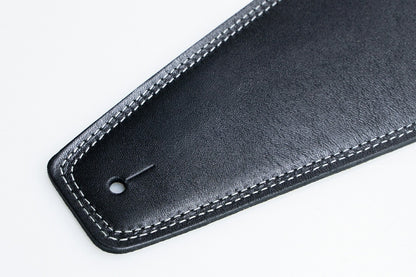 【new】Moody Straps / 4.0 Inch Black/Cream Suede Standard Tail 【GIB横浜】