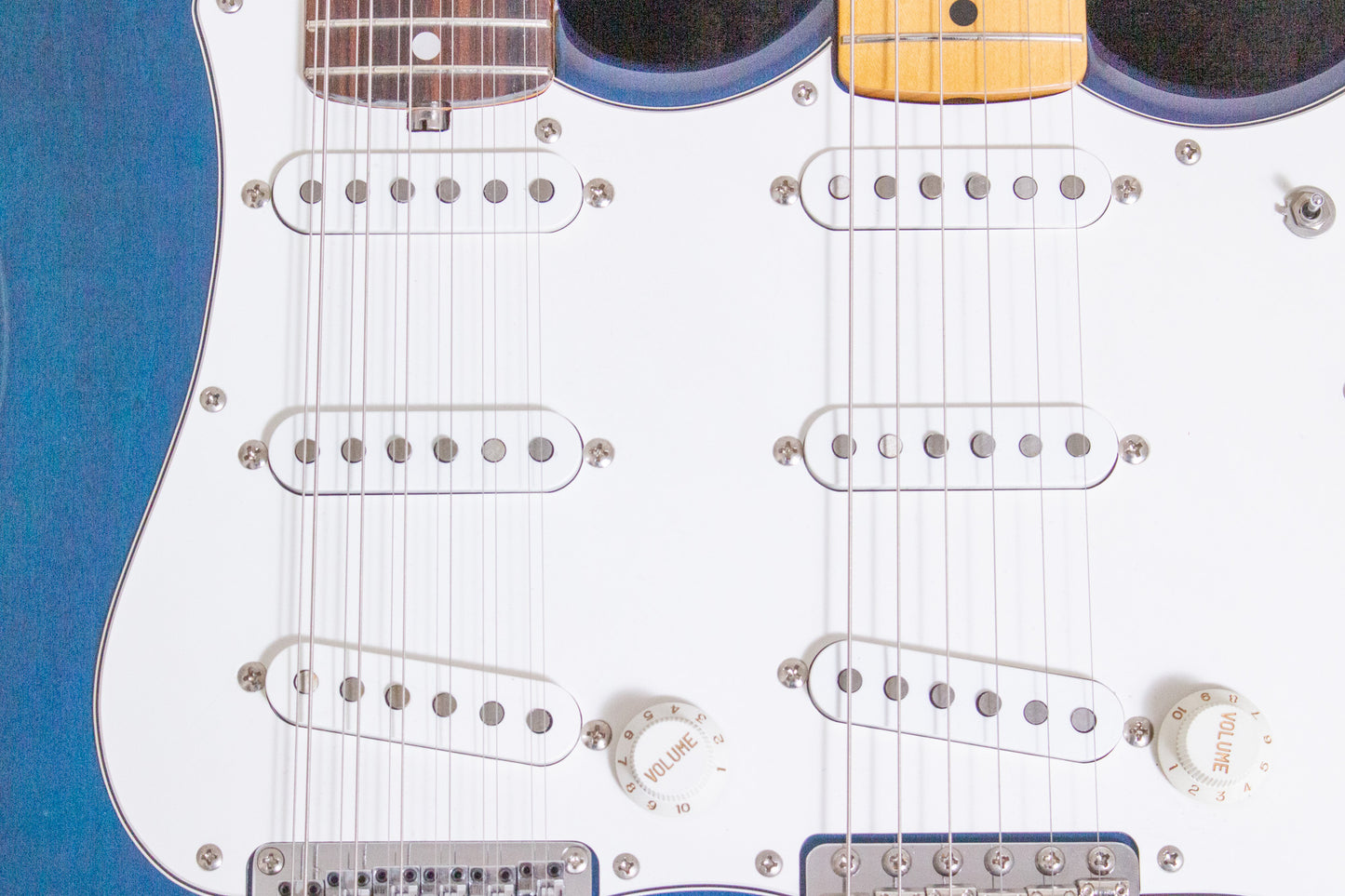 【used】Nobrand / Double Neck Stratocaster Component F/Jネック  6弦#A039679 12弦#V036745 4.745kg【TONIQ横浜】