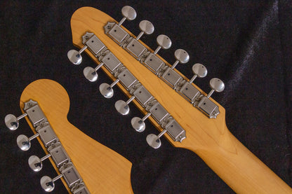 【used】Nobrand / Double Neck Stratocaster Component F/Jネック  6弦#A039679 12弦#V036745 4.745kg【TONIQ横浜】