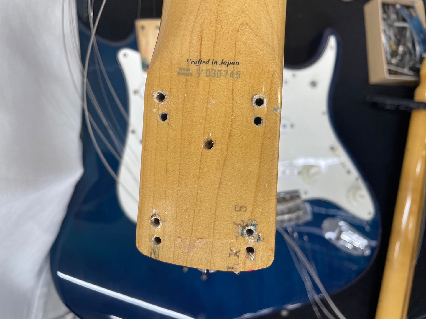 【used】Nobrand / Double Neck Stratocaster Component F/Jネック  6弦#A039679 12弦#V036745 4.745kg【TONIQ横浜】
