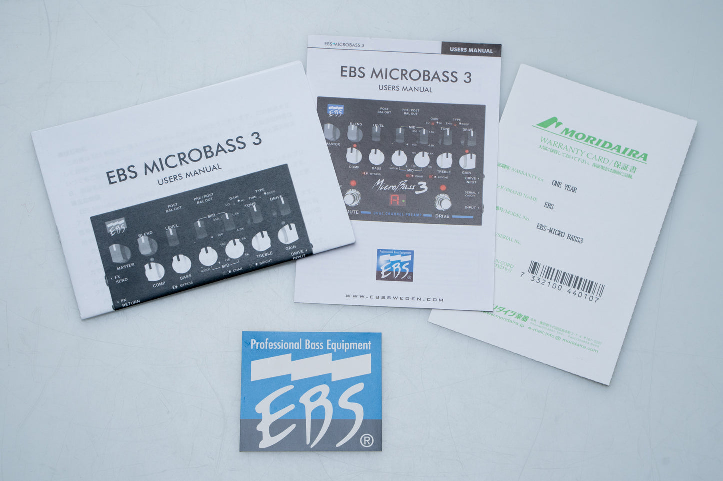 【used】EBS / MICRO BASS 3 Bass Preamp【GIB Yokohama】