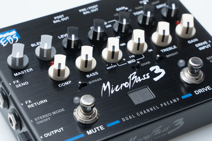 【used】EBS / MICRO BASS 3 Bass Preamp【GIB Yokohama】