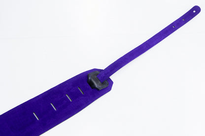 【new】Moody Straps / 4.0 Inch Black/Blue Suede Standard Tail 【GIB Yokohama】