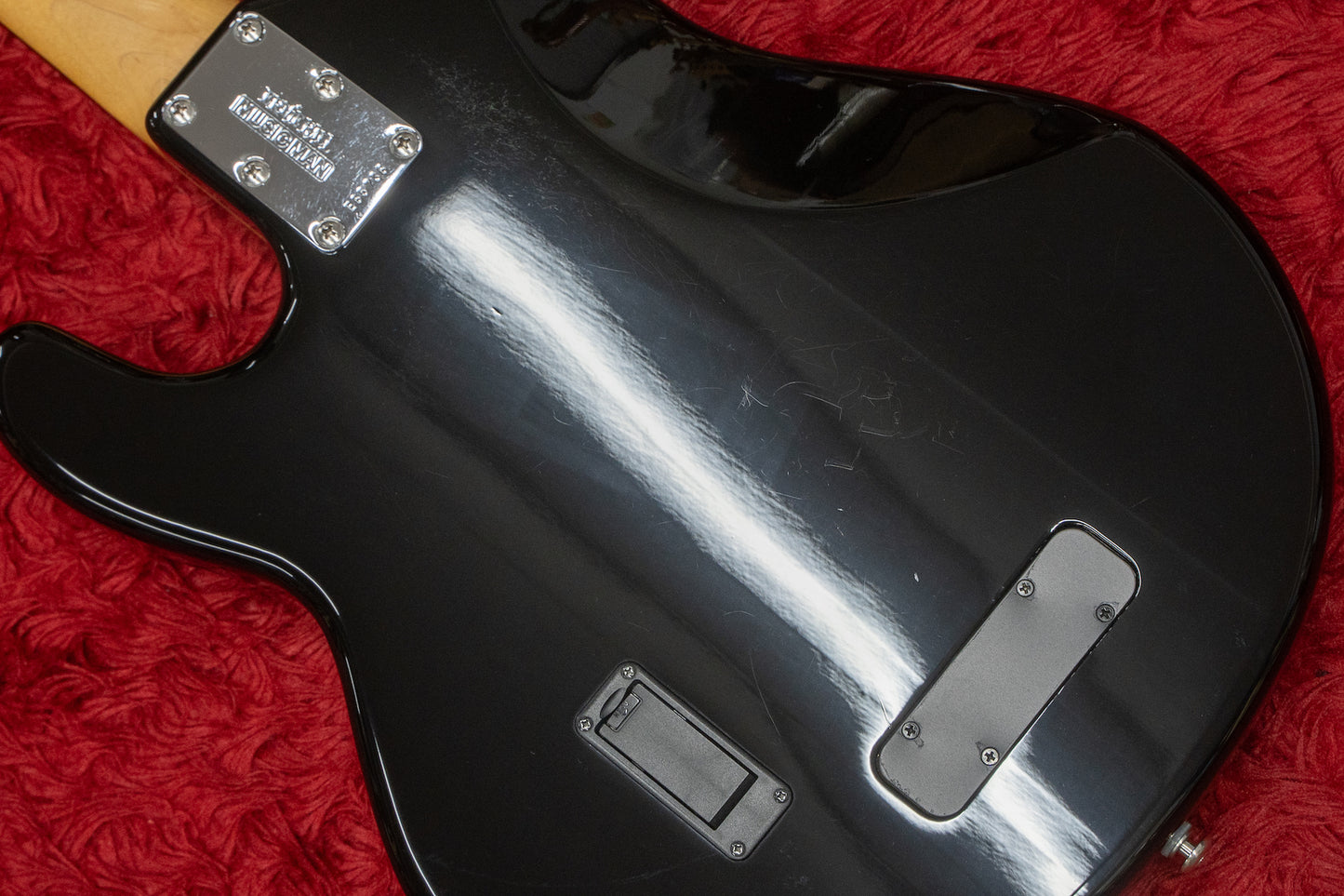 【used】Ernie Ball Music Man / Stingray Piezo Black 2008 4.585kg #E65736【GIB Yokohama】