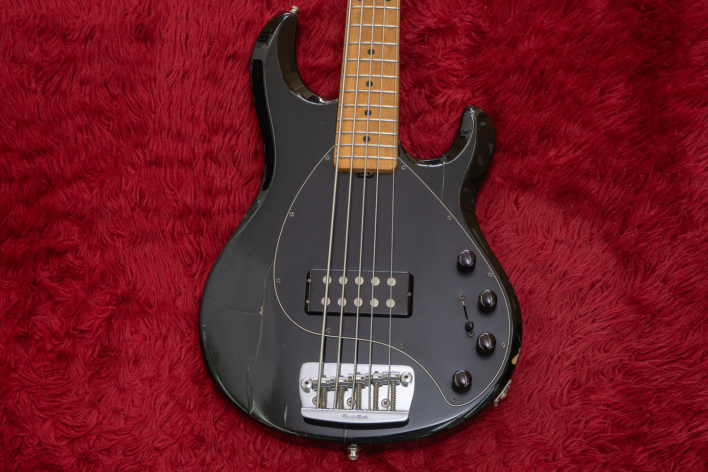 【used】Ernie Ball Music Man / StingRay5 Black 1999 4.620kg #E10159【Consignment 】【GIB Yokohama】