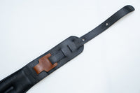 【used】ERGOSTRAPS / Padded FA Whisky Brown / Black details 4"" FA401-br-bk short【GIB Yokohama】