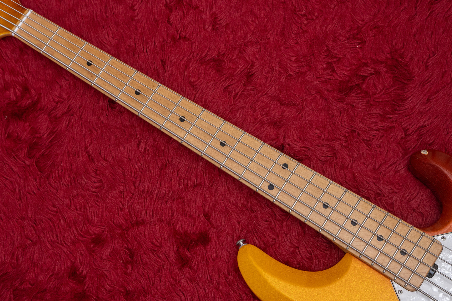 【used】Ernie Ball Music Man / StingRay5 H Autumn Red Sunrise 2002 4.955kg #E30891【GIB Yokohama】