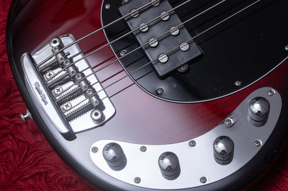 【used】Ernie Ball Music Man / StingRay 4H Neck Through Black Cherry Burst 2015 4.145kg #S00284【GIB Yokohama】