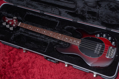 【used】Ernie Ball Music Man / StingRay 4H Neck Through Black Cherry Burst 2015 4.145kg #S00284【GIB Yokohama】