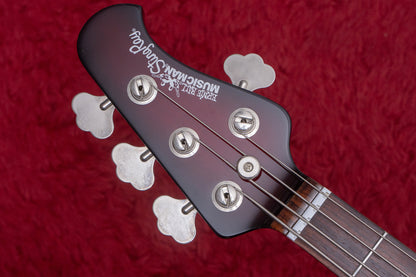 【used】Ernie Ball Music Man / StingRay 4H Neck Through Black Cherry Burst 2015 4.145kg #S00284【GIB Yokohama】