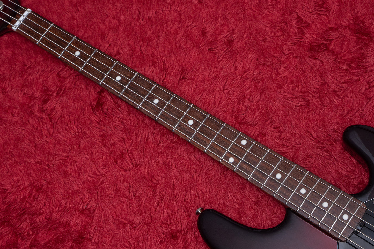 【used】Ernie Ball Music Man / StingRay 4H Neck Through Black Cherry Burst 2015 4.145kg #S00284【GIB Yokohama】