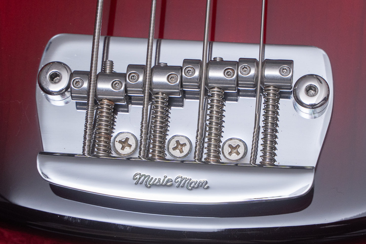 【used】Ernie Ball Music Man / StingRay 4H Neck Through Black Cherry Burst 2015 4.145kg #S00284【GIB Yokohama】