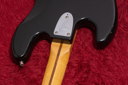 【used】Fender / Jazz Bass BLK 1981 4.960kg #S859651【Consignment 】【GIB Yokohama】】