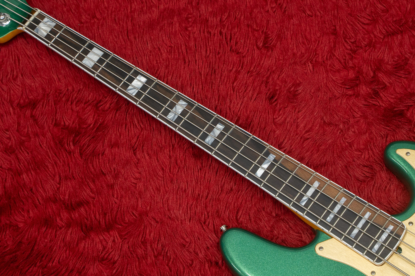 【used】Fender / Limited Edition American Ultra Jazz Bass Mystic Pine Green  2023 4.335kg #US23010290【GIB Yokohama】