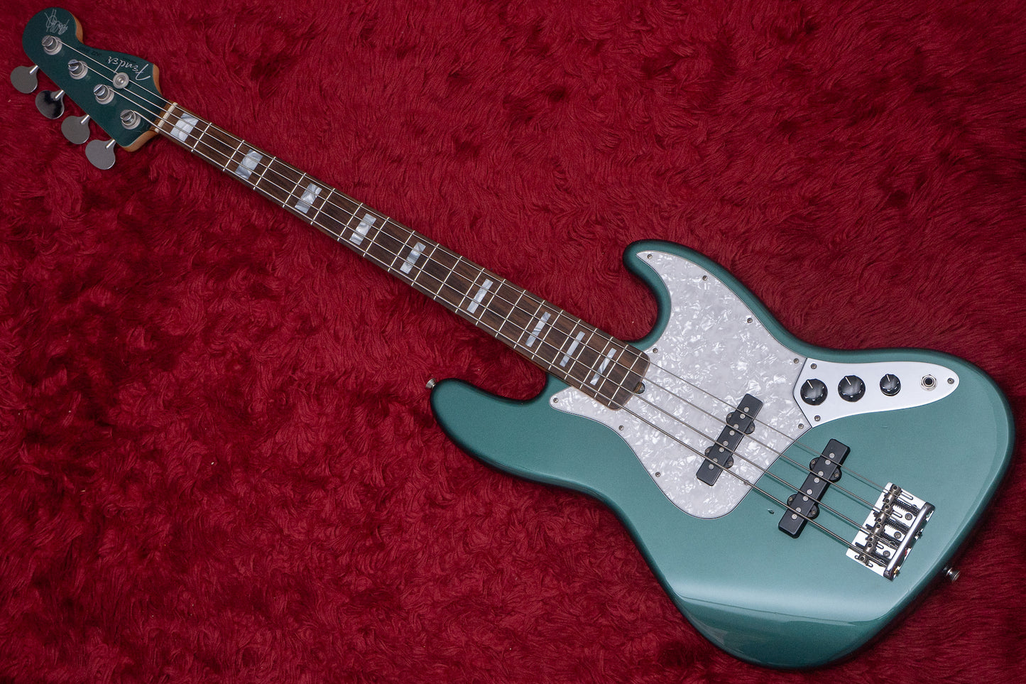 【used】Fender / Adam Clayton Jazz Bass Sherwood Green Metallic 2019 4.145kg #US19051905【GIB Yokohama】