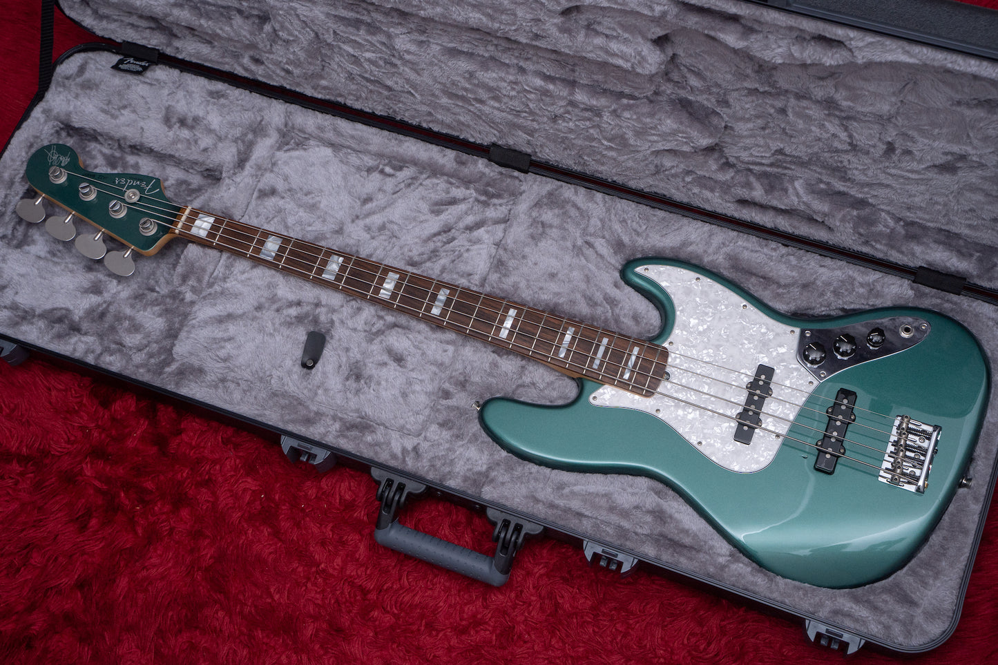 【used】Fender / Adam Clayton Jazz Bass Sherwood Green Metallic 2019 4.145kg #US19051905【GIB Yokohama】