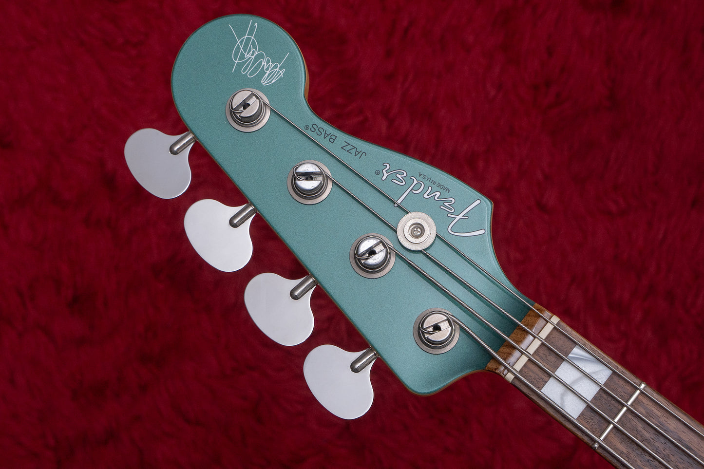 【used】Fender / Adam Clayton Jazz Bass Sherwood Green Metallic 2019 4.145kg #US19051905【GIB Yokohama】