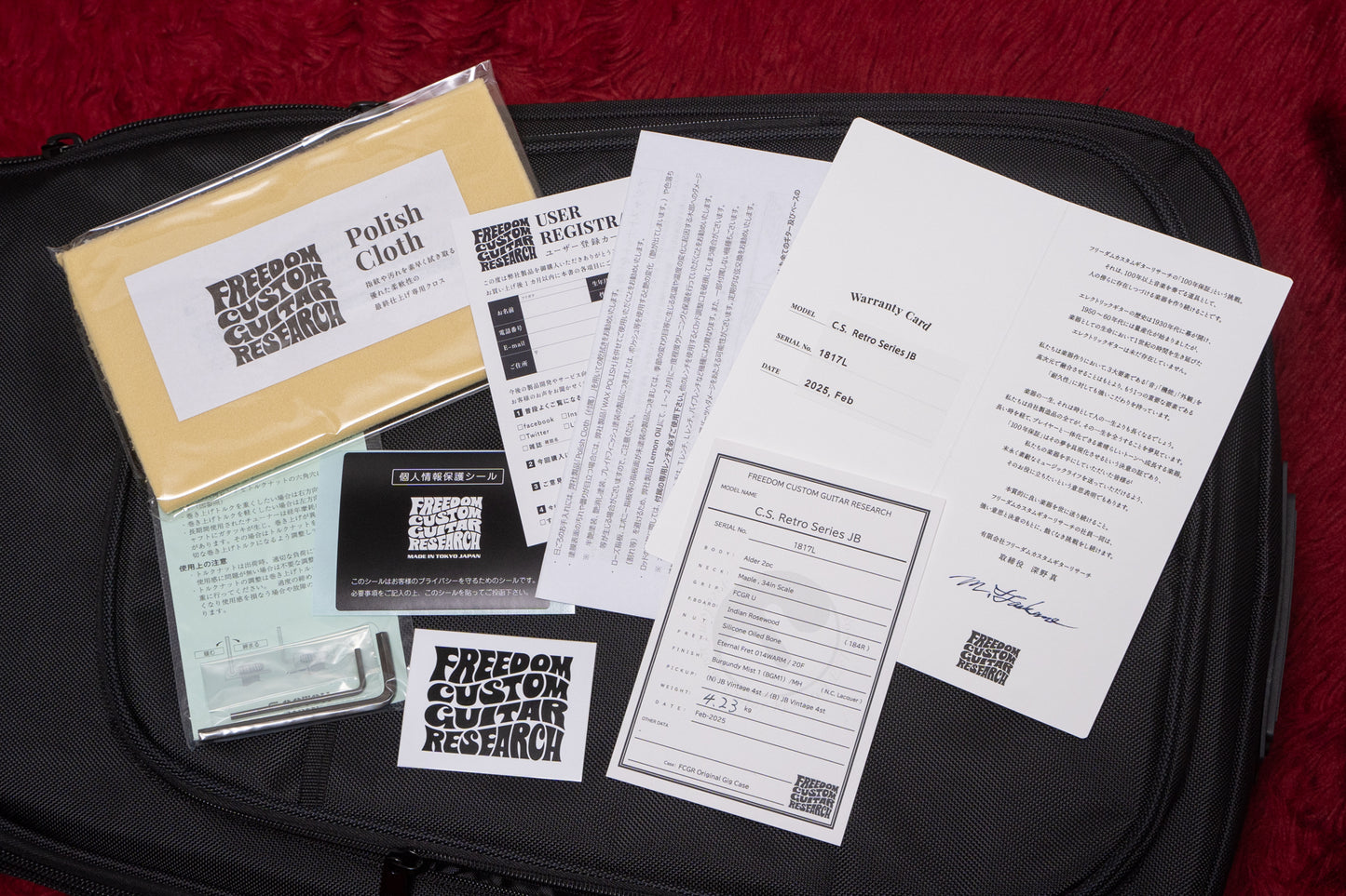 【new】Freedom Custom Guitar Research / C.S.R.S.JB BGM1 4.245kg #1817L【GIB Yokohama】