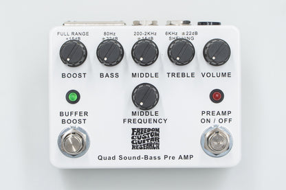 【used】FREEDOM CUSTOM GUITAR RESEARCH / Quad Sound-Bass Preamp SP-BP-01【GIB Yokohama】