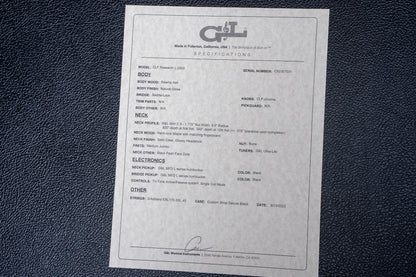 【outlet】G&L / Custom Shop L-2500 NAT MP 4.475kg #CS2307031【GIB Yokohama】
