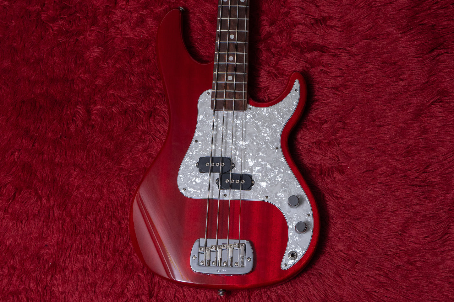 【used】G&L / SB-1 40th Anniversary Clear Red 2020 3.905kg #CLF2004066【GIB Yokohama】