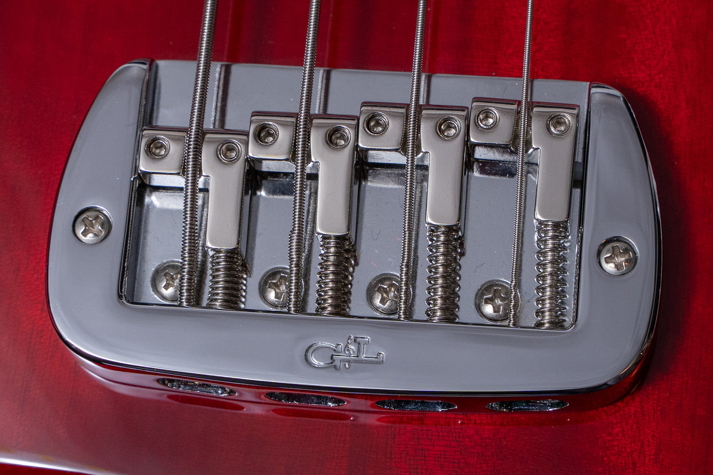 【used】G&L / SB-1 40th Anniversary Clear Red 2020 3.905kg #CLF2004066【GIB Yokohama】