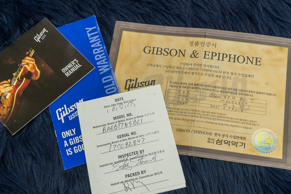 【used】Gibson / EB 4 Bass 2017 Natural Satin 3.07kg #170092847【GIB Seoul】