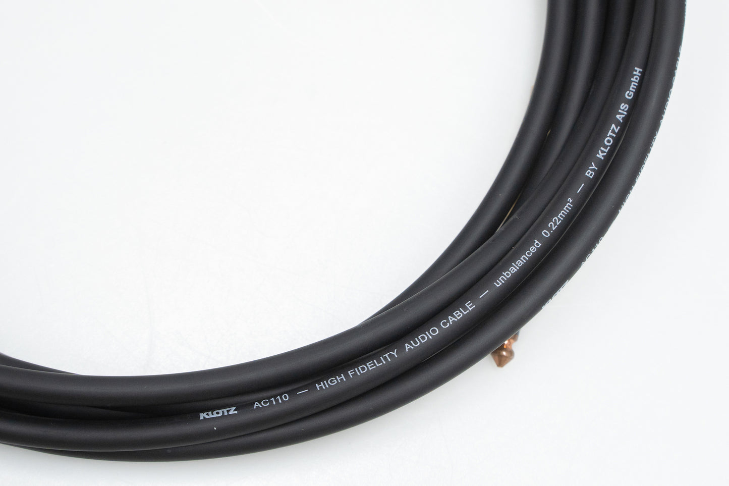 【used】HATA / T.N-DESIGN CINQBES Copper Plug Cable 5.0mm【GIB Yokohama】