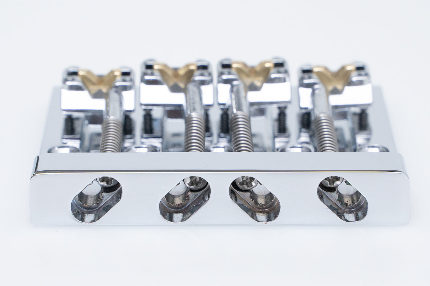【used】HIPSHOT / KickAss4 Bass Bridge Chrome【GIB Yokohama】