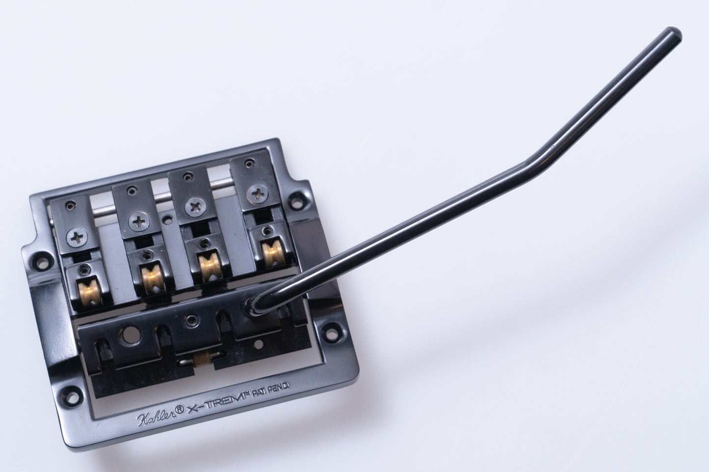 【outlet】KAHLER / Tremolo Bridge for Bass 4410-KX BK【GIB横浜】