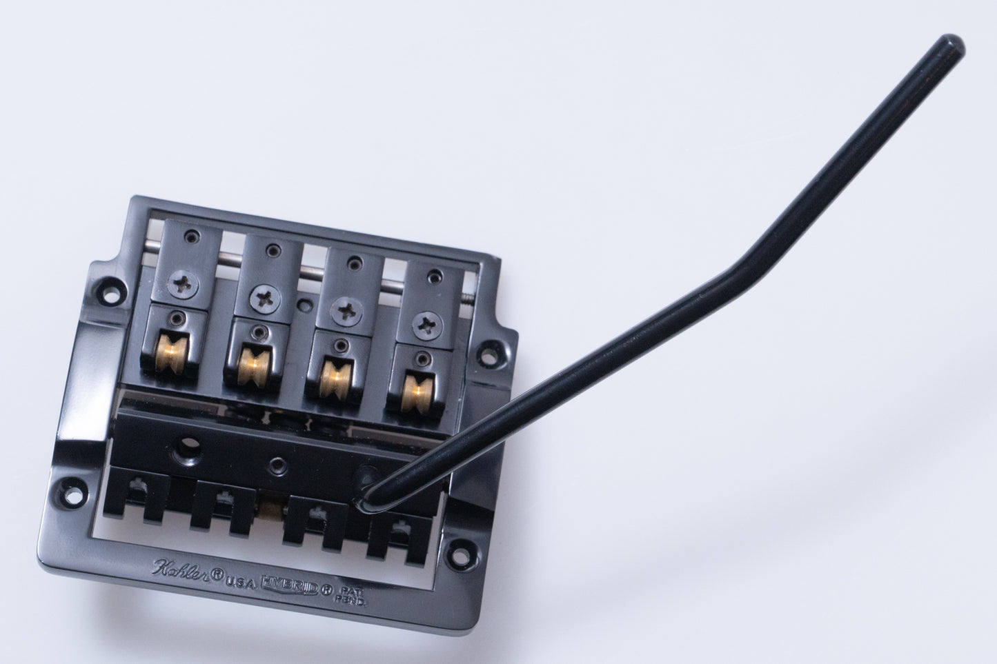 【outlet】KAHLER / Tremolo Bridge for Bass 7410-KX BK【GIB Yokohama】