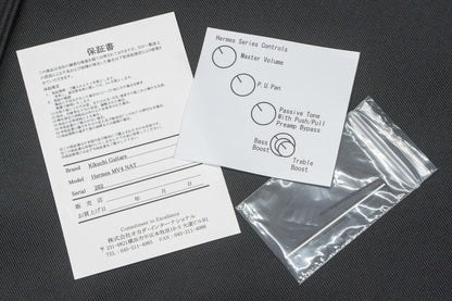 【new】Kikuchi Guitars / Hermes MV4 NAT 3.655kg #202【GIB Yokohama】