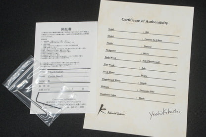 【new】Kikuchi Guitars / Custom Bass 5st 3.745kg #61【GIB Yokohama】