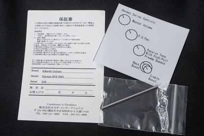 【new】Kikuchi Guitars / Hermes RV5 BRG 4.000kg #218【GIB Yokohama】