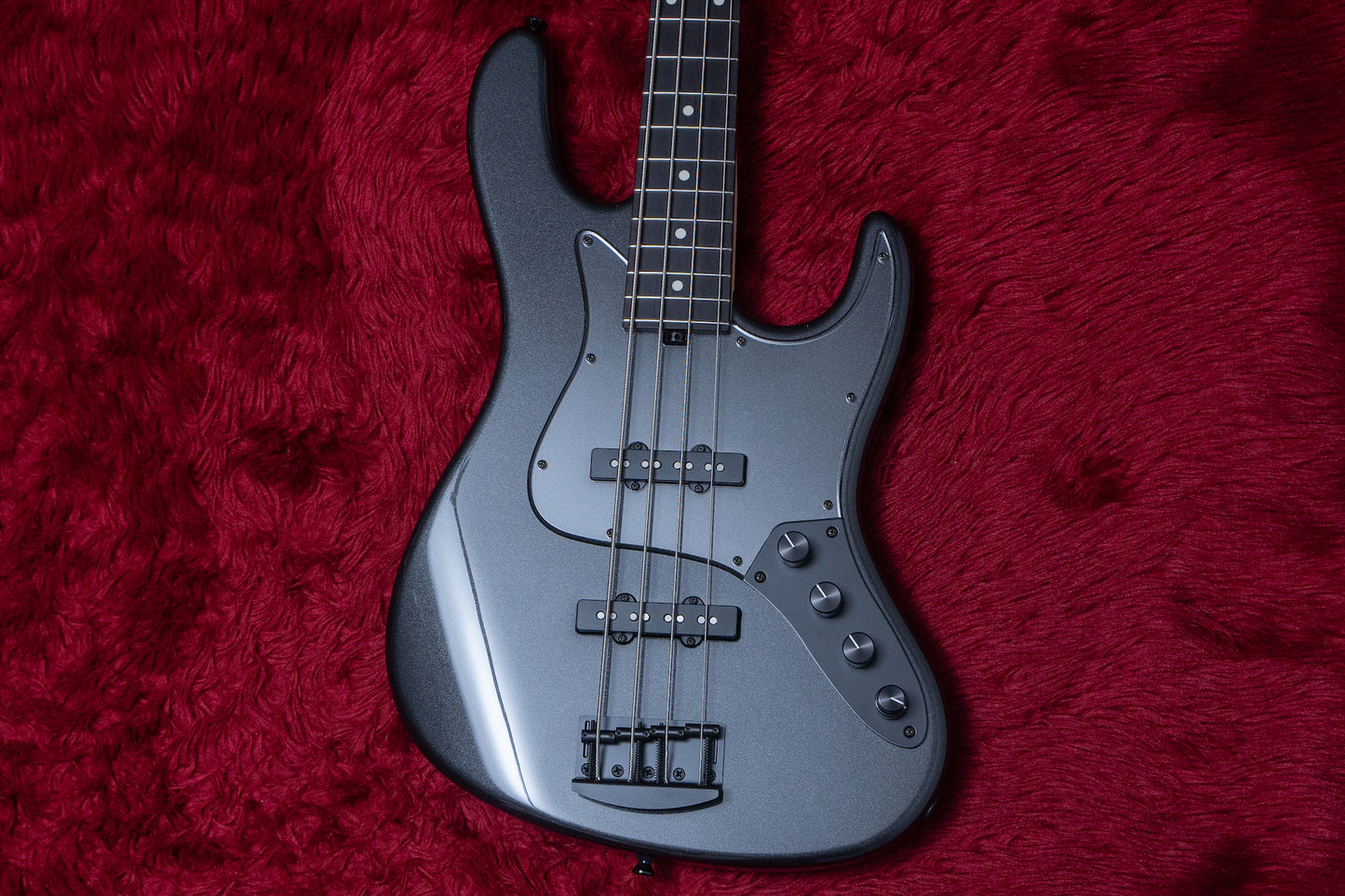 【new】Kikuchi Guitars / Custom Bass 4st Charcoal Frost Metallic 3.445kg #67【GIB Yokohama】