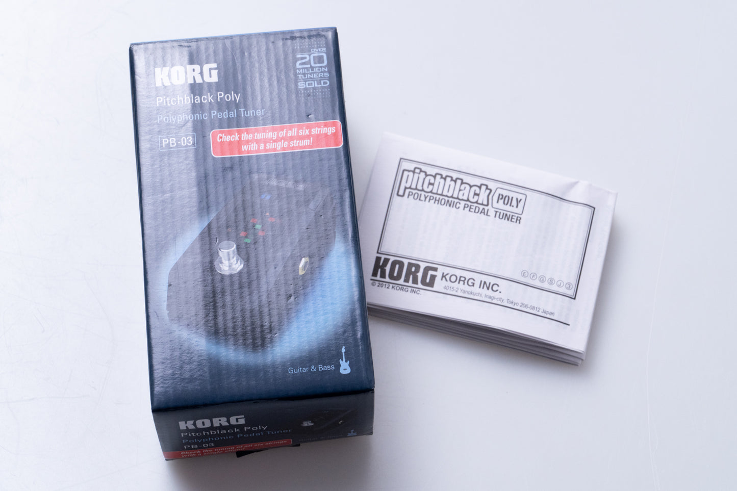 【used】KORG / Polyphonic Pedal Tuner PB-03【GIB Yokohama】