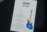 【outlet】KOLOSS / X6 COBALT #GCS00000418CE 3.43kg【TONIQ横浜】