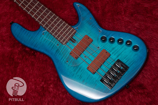 【used】Maruszczyk / Elwood L 5a-24 Custom 2Tone Turquoise Padouk 2023 4.540kg #230253【GIB Yokohama】