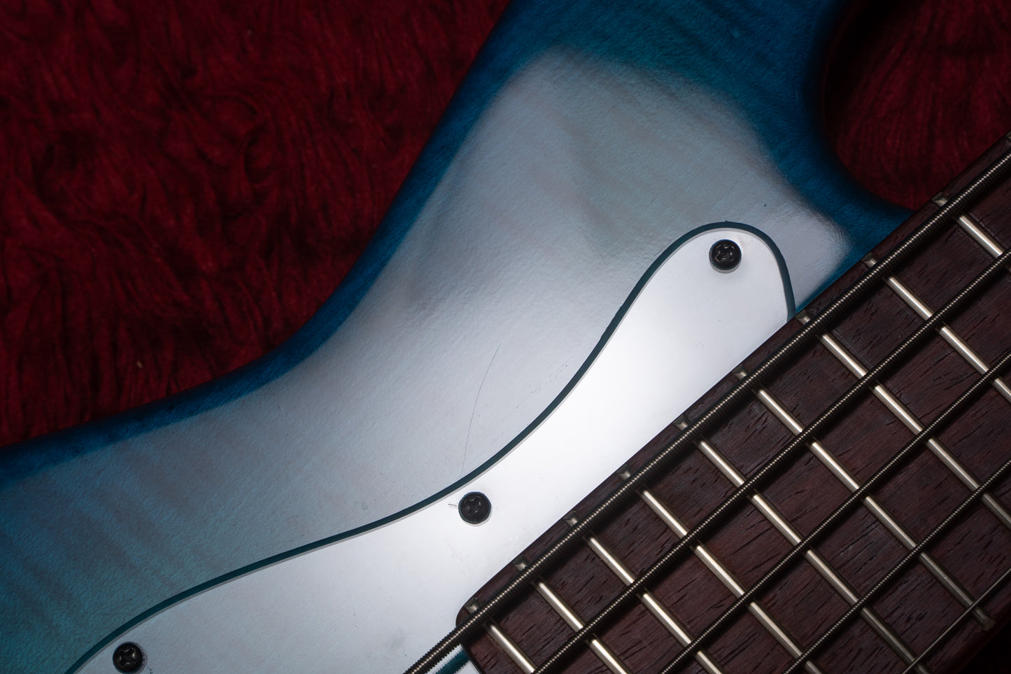 【used】Maruszczyk / Elwood L 5a-24 Custom 2Tone Turquoise Padouk 2023 4.540kg #230253【GIB Yokohama】